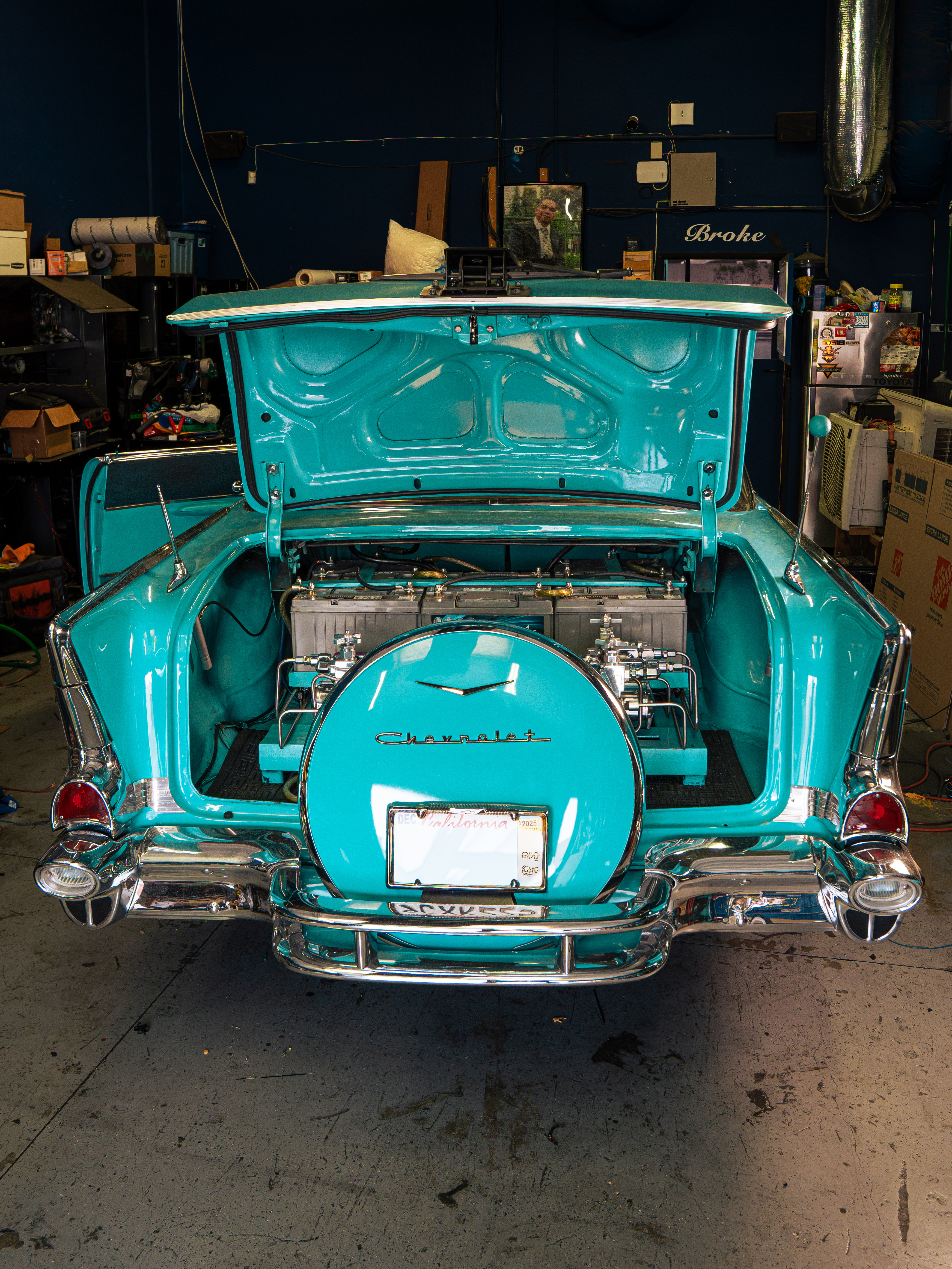 A modern upgrade for a classic car before